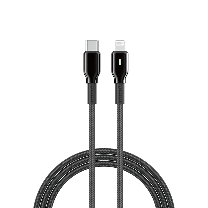 Кабель WIWU 27W Duralink Series Nylon Braided Cable Wi-C076 C-L 1M