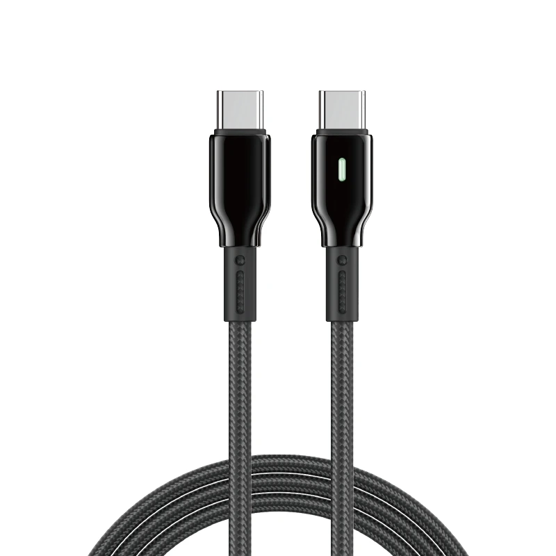 Кабель WIWU 60W Duralink Series Nylon Braided Cable 
Wi-C075 C-C 1M