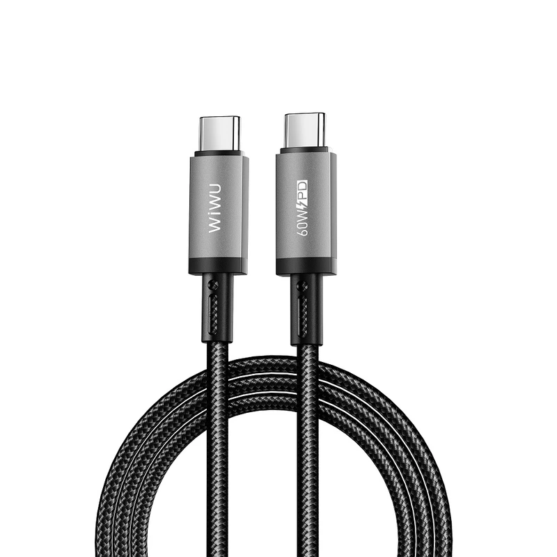 Кабель WIWU 60W Titanlink Series Charging Cable 
1M Wi-C057 C-C