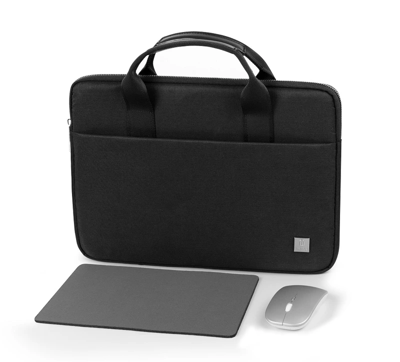 Комплект 3 в 1 (сумка, миша, килимок) WIWU 14" Genius Combo Set Black — WIWU