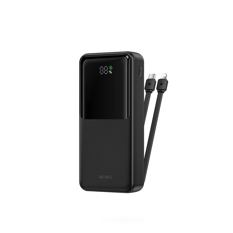 Зовнішній акумулятор WIWU Essen power bank 22.5W 20000mAh Wi-P082 (3C) Black — WIWU