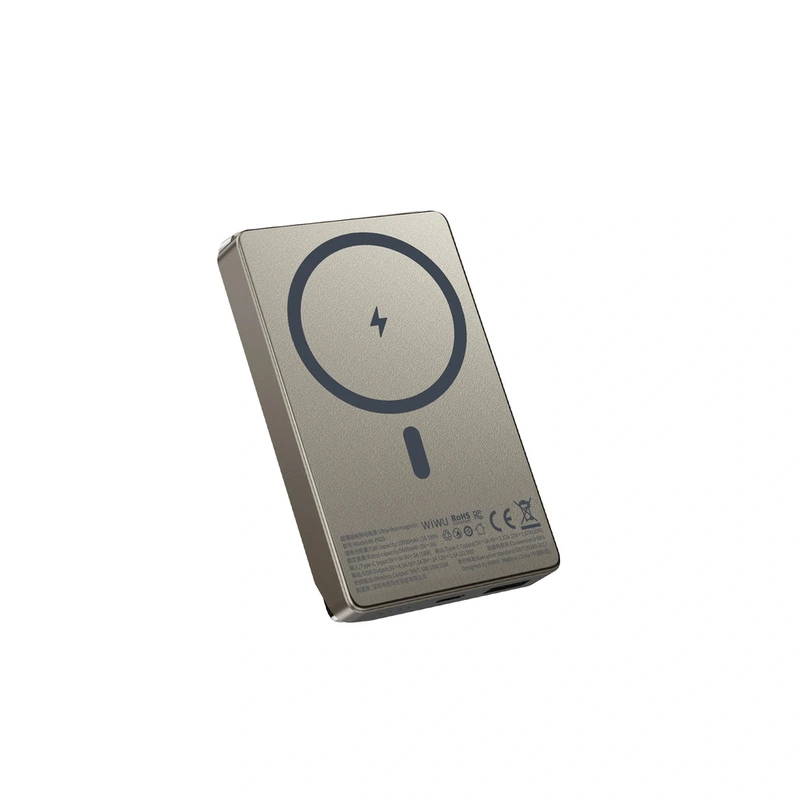 Зовнішній акумулятор WIWU Ultra-Thin Series Power Bank 10000mAh Wi-P020 (3C) Grey — WIWU