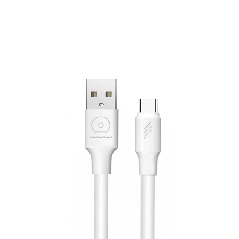Кабель WUW-X168 USB Type-C  5А white — WUW