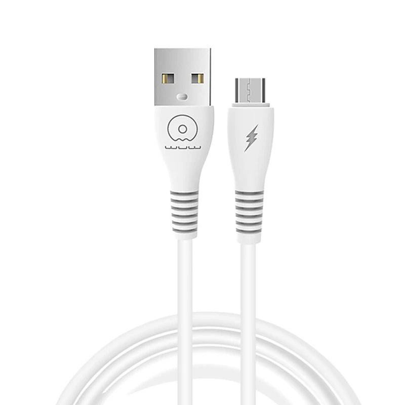 Кабель WUW-X195 USB Lightning 2,4А white — WUW