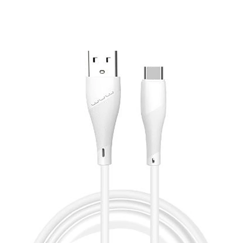 Кабель WUW-X196 USB Type-C 2,4А white — WUW
