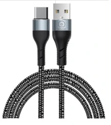 Кабель WUW-X213 USB Type-C 2,4А black