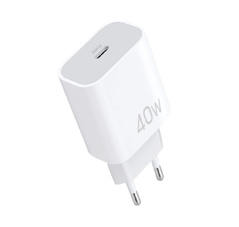 Мережевий зарядний пристрій WUW-C280 Type-C PD 40W charger