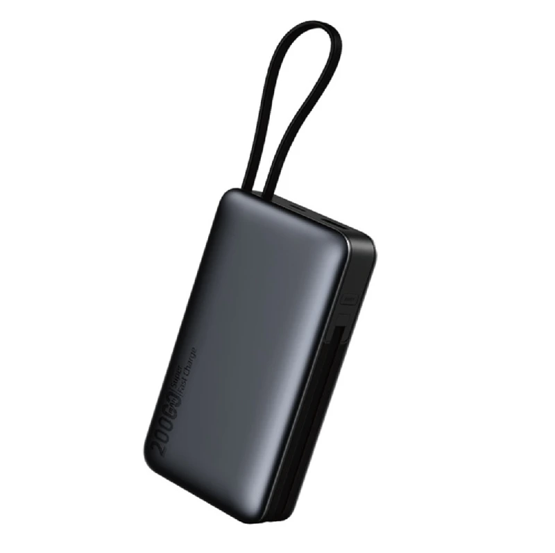 Зовнішній акумулятор WUW TUGII-Y65 （PD 65W quick charge) 20000mAh Black — WUW