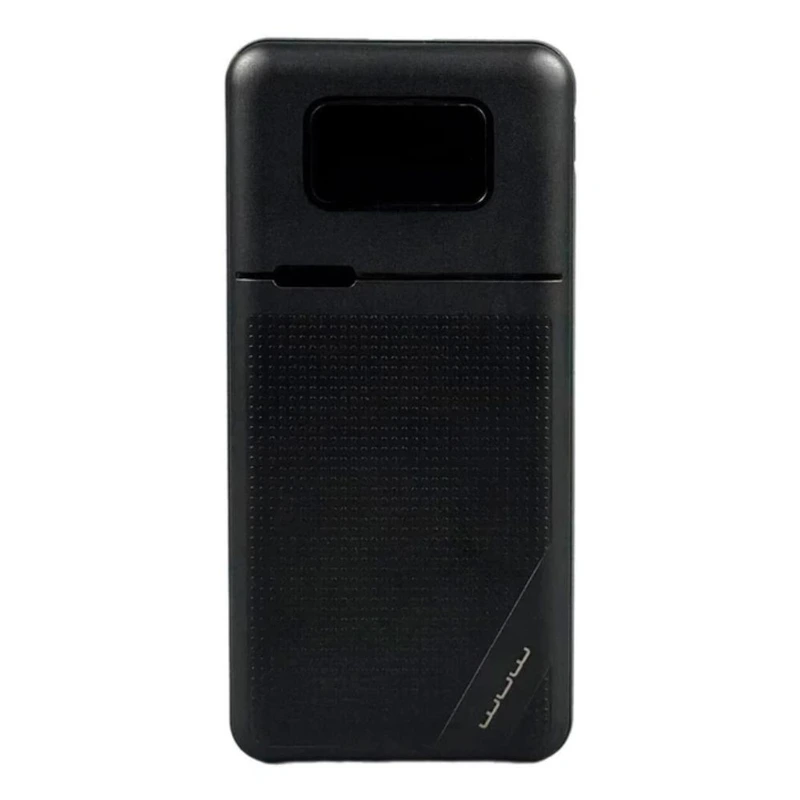 Зовнішній акумулятор WUW-Y163 (PD 22.5W quick charger ) 10 000 mAh black