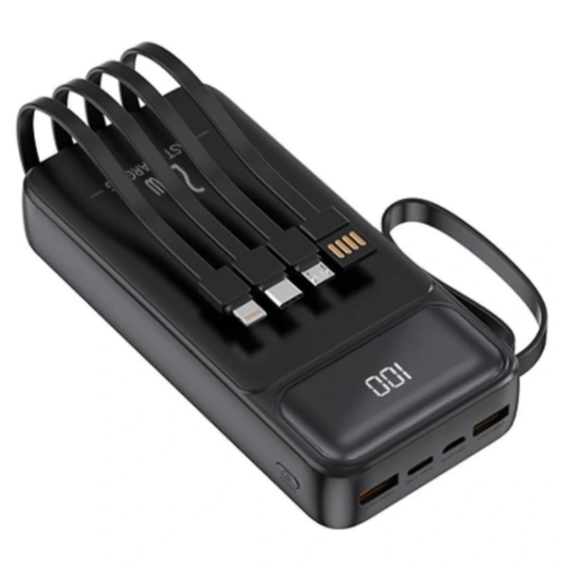 Зовнішній акумулятор WUW Y200 (22.5W PD) 20000mAh Black — WUW