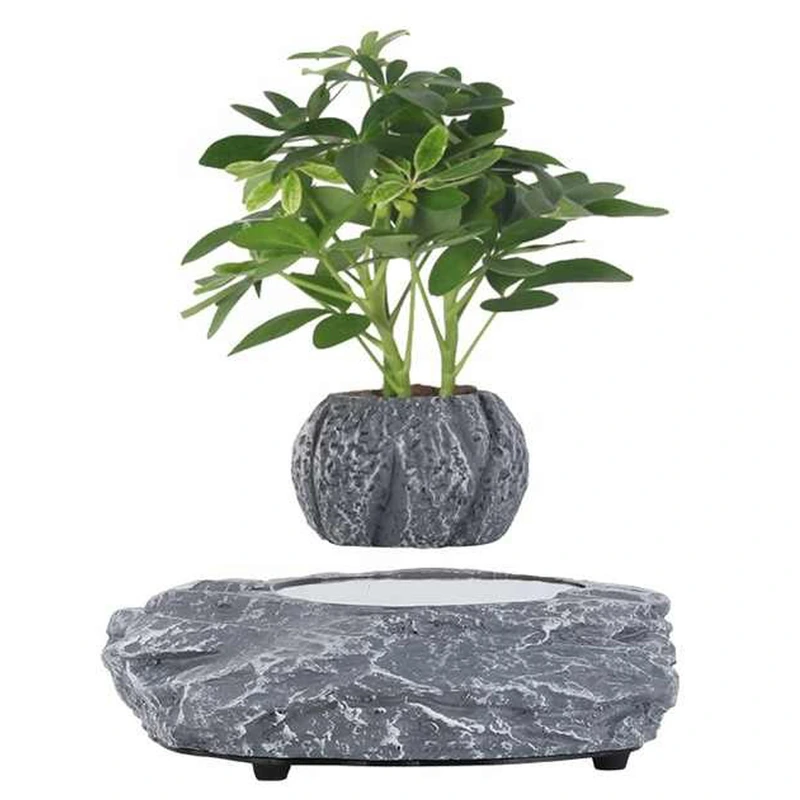 Магнітний левітаційний горщик для рослин HCNT Magnetic Levitating Pot M5B-P Grey — Xiaomi