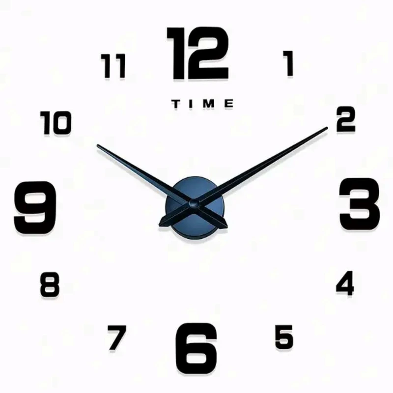 Годинник настінний діаметр 10 см круглий на кухню в стилі лофт HP-3Y-1B — Yiwu