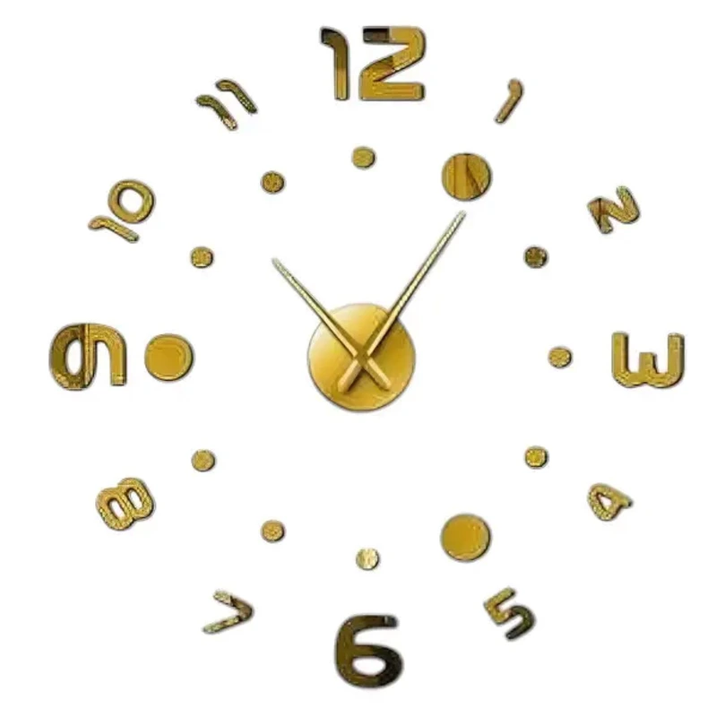 Годинник настінний діаметр 10 см круглий HP-3Y-2 — Yiwu