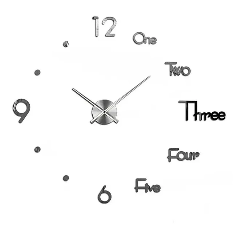 Годинник настінний діаметр 10 см круглий HP-3Y-4S — Yiwu