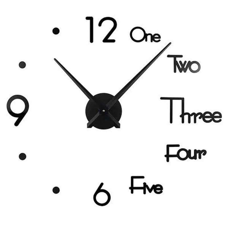 Годинник настінний діаметр 12 см круглий HP-3Y-4B — Yiwu