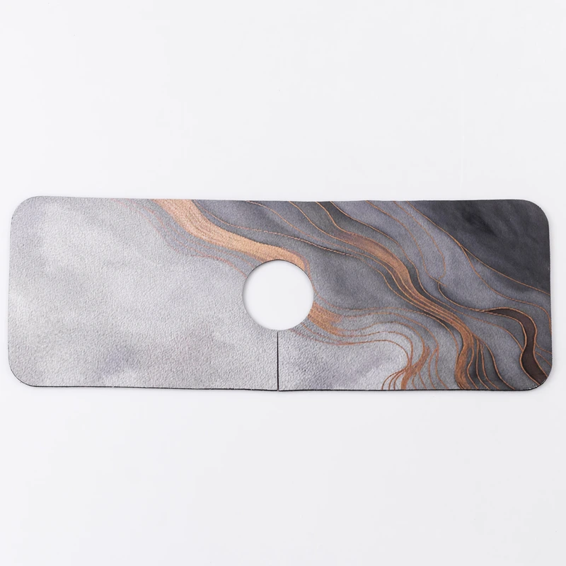 Вологовбираючий килимок для раковини під кран із поліестеру 37,5*13 см HP-42-11BG