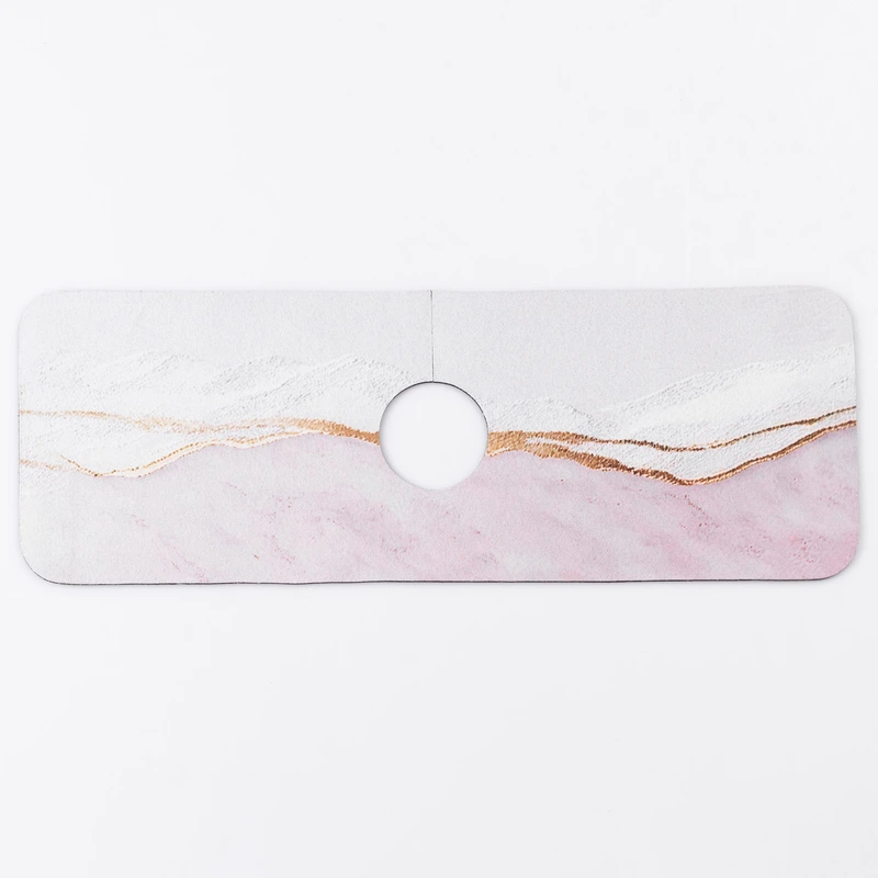 Вологовбираючий килимок для раковини під кран із поліестеру 37,5*13 см HP-42-11PG