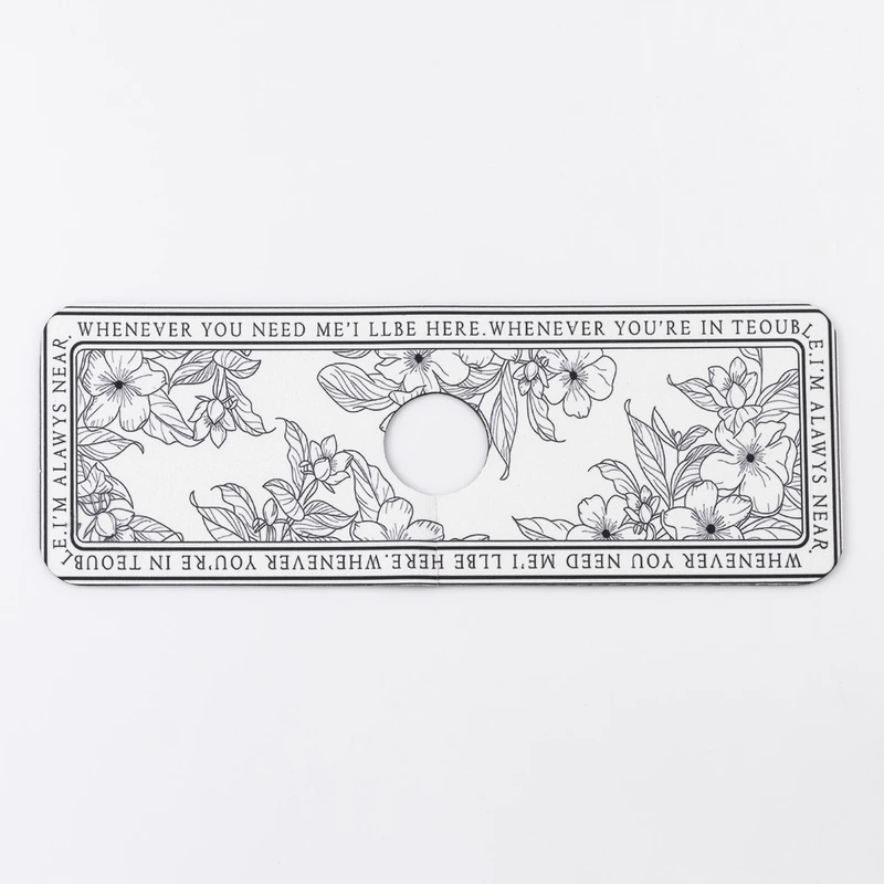 Вологовбираючий килимок для раковини під кран із поліестеру 37,5*13 см HP-42-11W