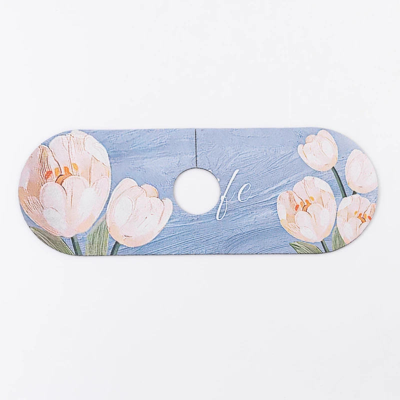 Вологовбираючий килимок для раковини під кран із поліестеру 37,5*13 см HP-42-12BL