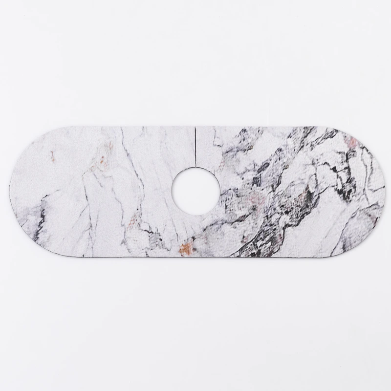 Вологовбираючий килимок для раковини під кран із поліестеру 37,5*13 см HP-42-12G — Yiwu