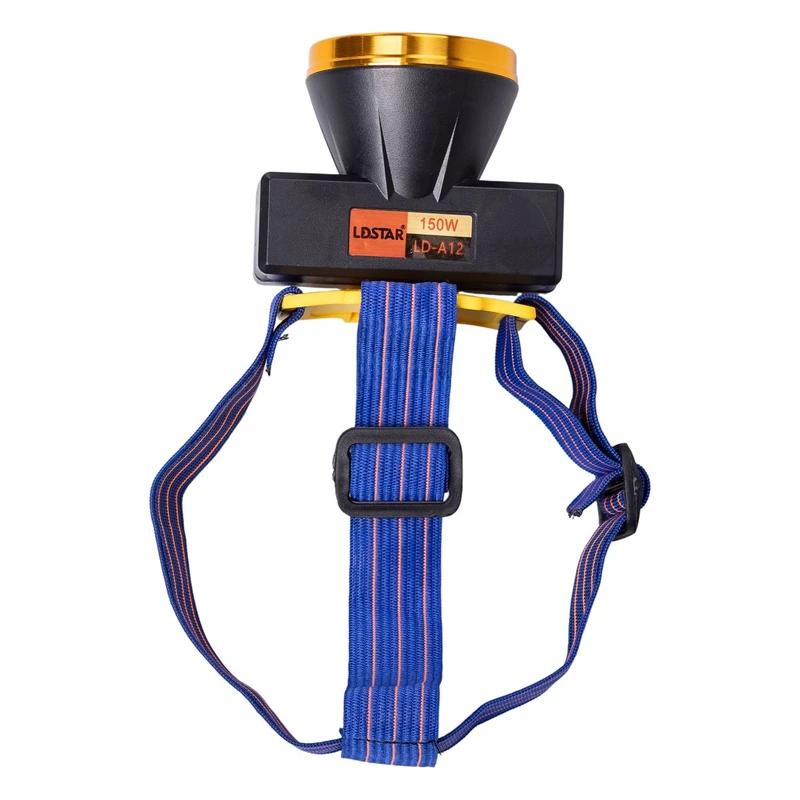 Налобний ліхтар акумуляторний 7х7х5 см LED 3 режими роботи HP-JG-2 — Yiwu