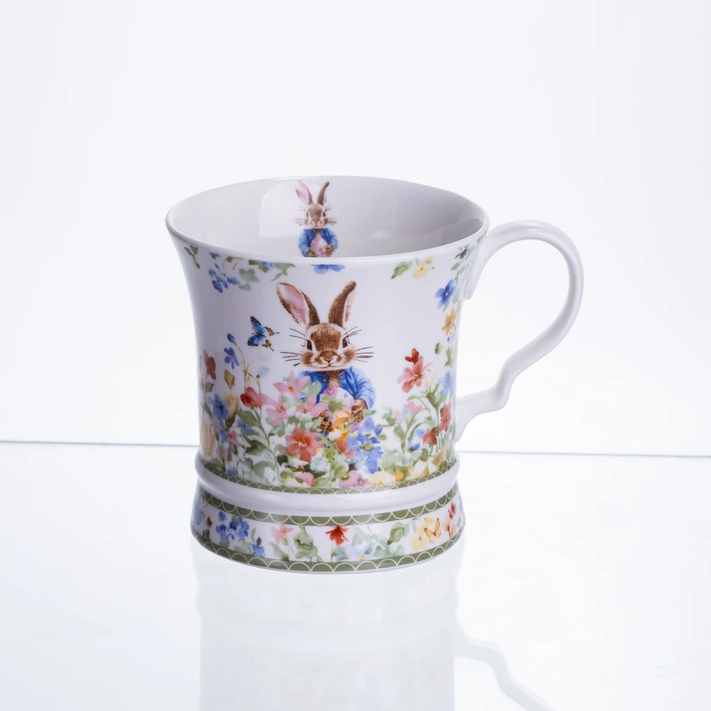 Чашка порцелянова Garden Rabbits 300 мл в подарунковій упаковці HP-7323-2