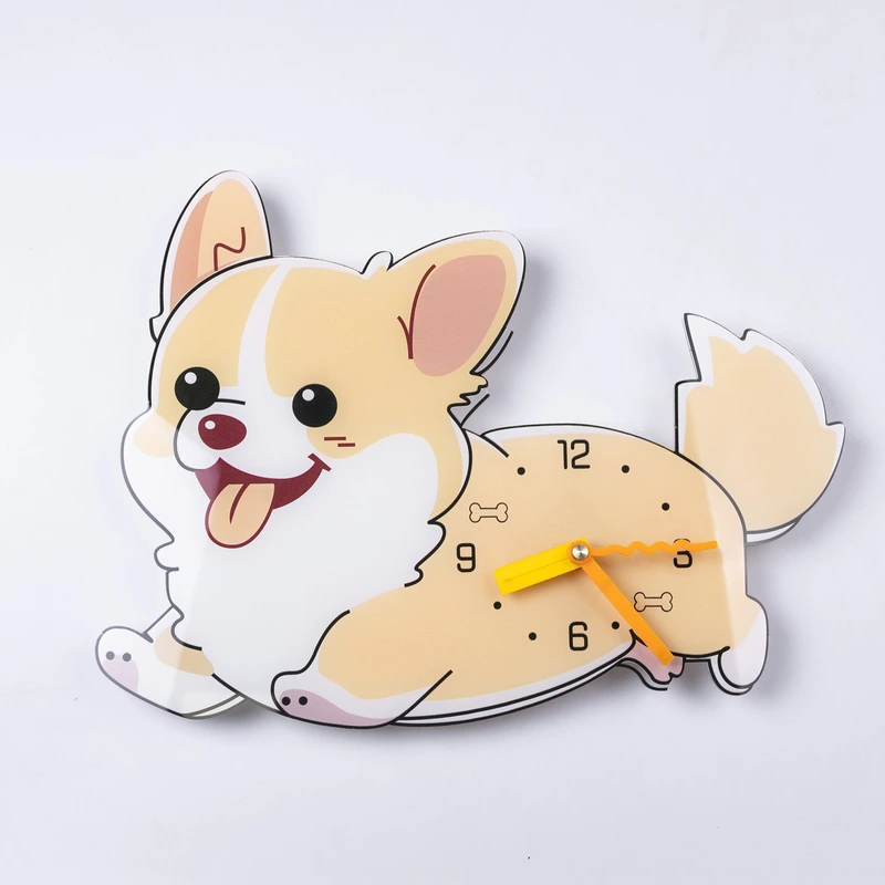 Годинник настінний фігурний із твариною, декоративний HP-3Y-6-325 — Yiwu