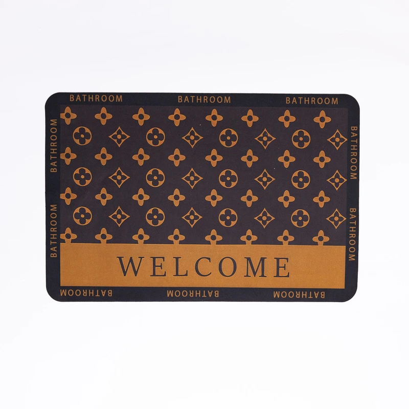 Килимок придверний Welcome 58*38 см діатомітовий Yiwu HP-42-132