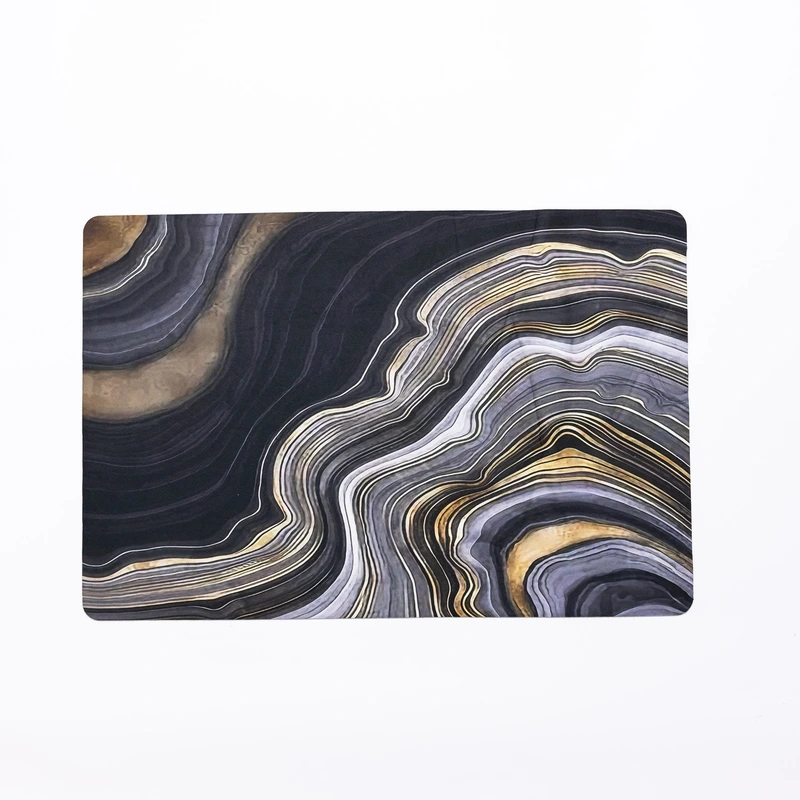 Килимок універсальний діатомітовий Agate 58*38 см прямокутний Yiwu HP-42-77