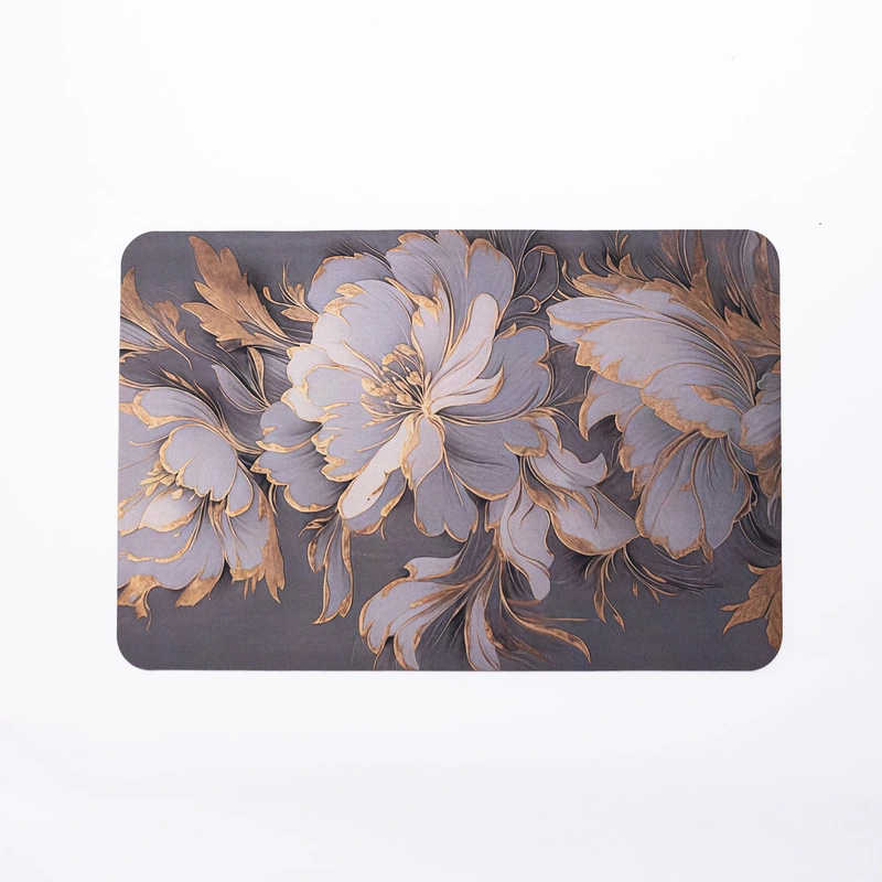 Килимок з 3D-принтом Baroque 58*38 см діатомітовий Yiwu HP-42-106 — Yiwu