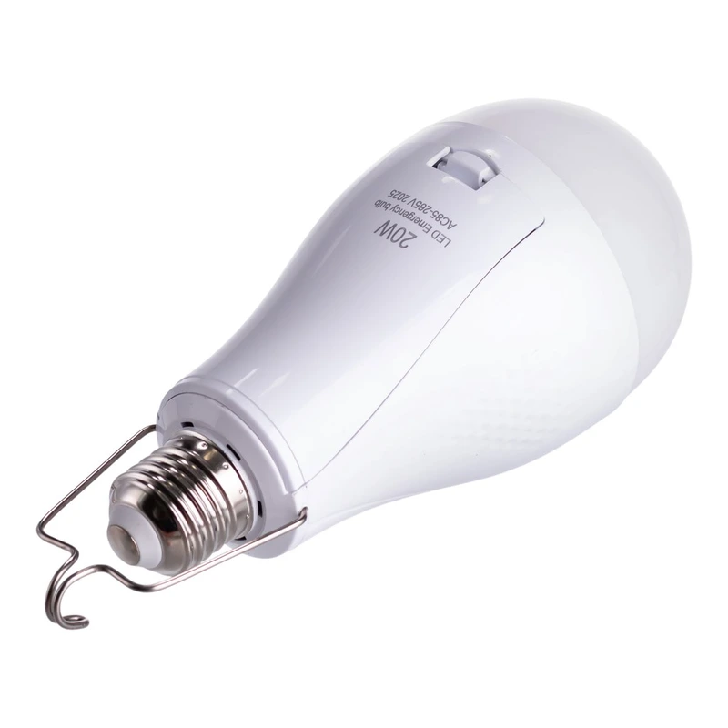 Лампочка на акумуляторах для патрона з гачком E27 - аварійна електролампочка HP-5-32 — Yiwu