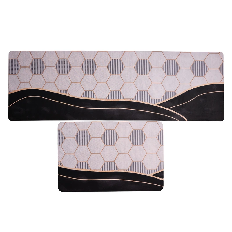 Набір килимків діатомітових для кухні Honeycomb 58*38 см/118*38 см Yiwu HP-42-208 — Yiwu