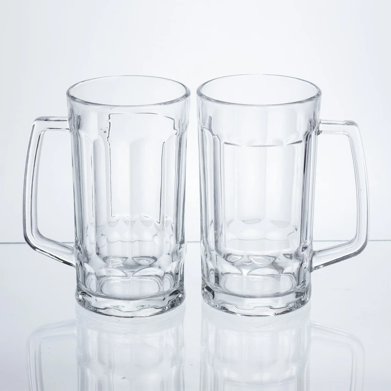 Набір кухлів для пива Beer Stein скляних 2 штуки по 530 мл HP-17-60 — Yiwu