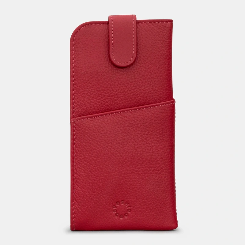 Шкіряний чохол для окулярів Yoshi Y4309 17 (Cherry Red)