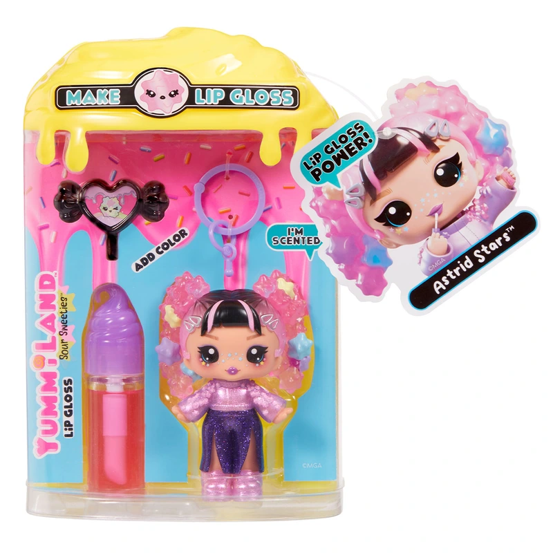 Ігровий набір з лялькою та блиском для губ YUMMILAND (ЯМІЛЕНД) SS – АСТРІД СТАРС