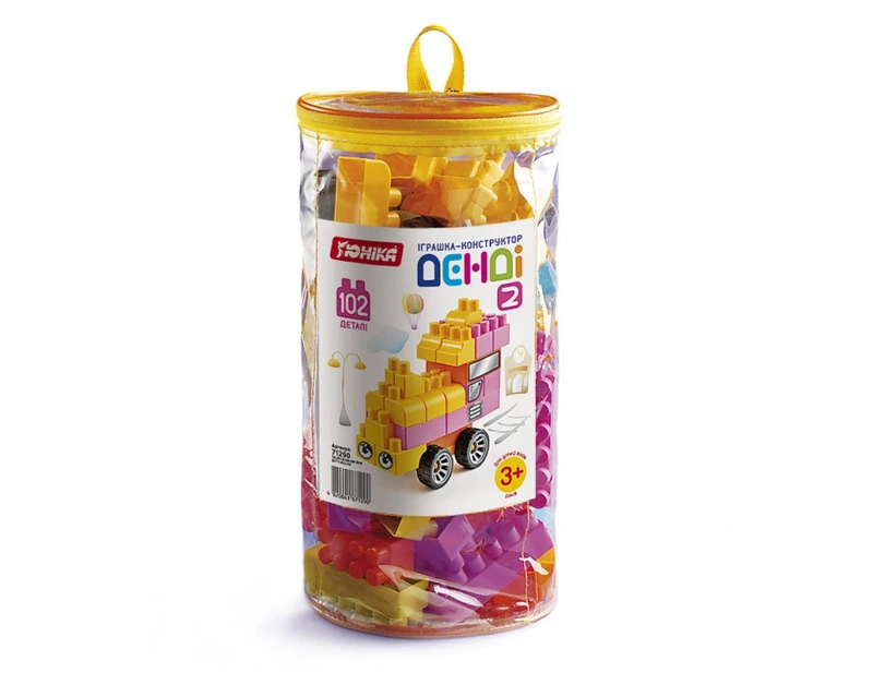 Дитячий конструктор "ДЕНДІ" - 2 71290, 102 деталі
