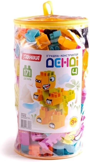 Дитячий конструктор "ДЕНДІ" - 4 71313, 171 деталі