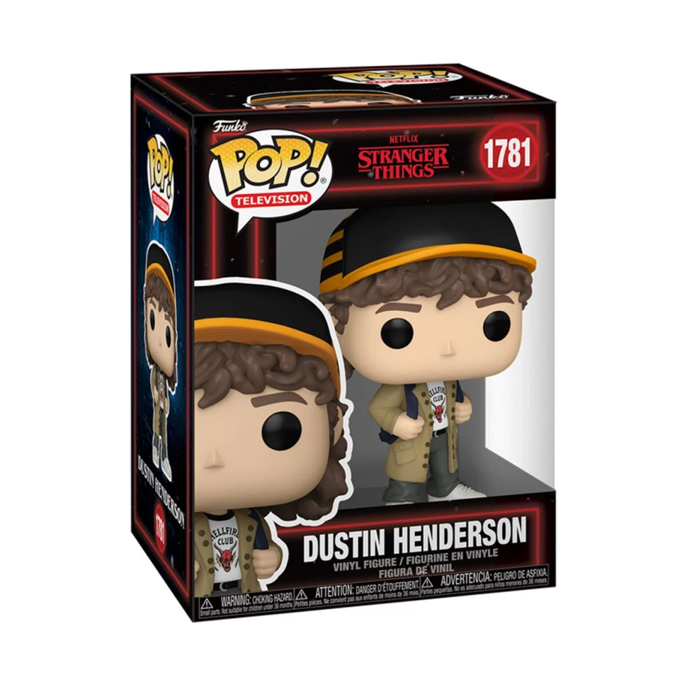 Ігрова фігурка Funko POP TV #1781: Stranger Things. Дивні дива - Дастін Гендерсон
