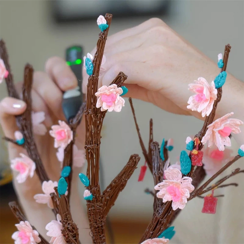 3D-ручка 3Doodler Flow для проф. використання – СИНЯ (8 стрижнів, аксесуари)