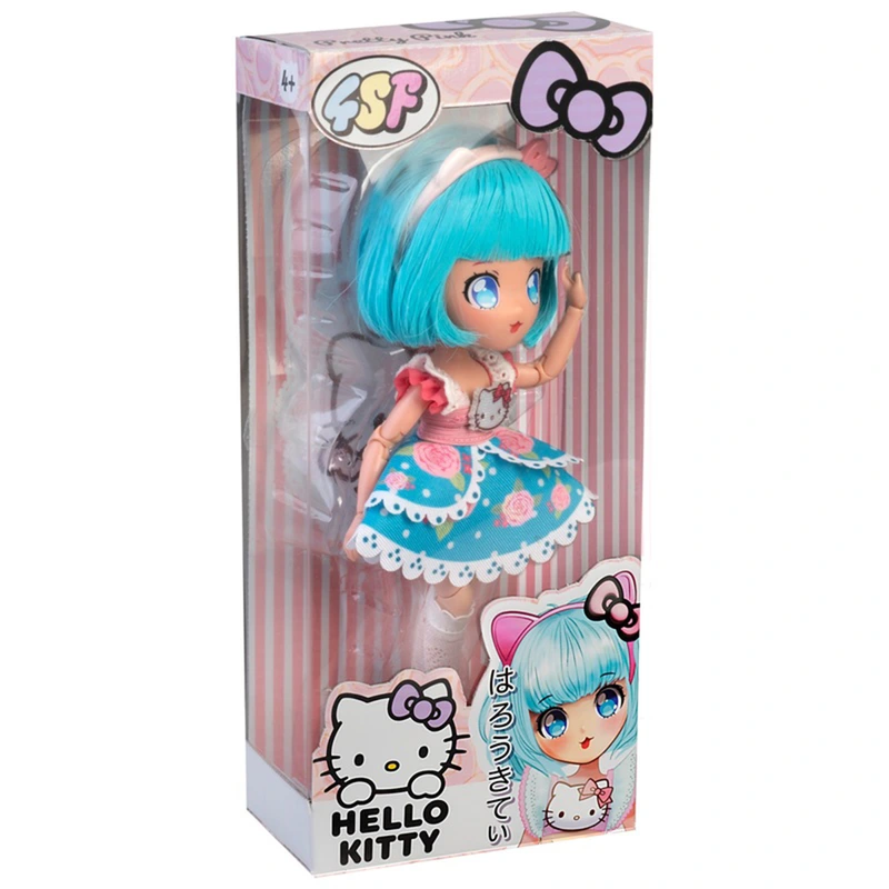Лялька 4SF MANGA DOLLS серії "Hello Kitty" – КРАСУНЯ ПІНКгоирл
