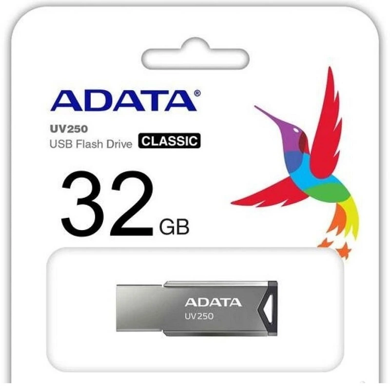 Флеш-накопичувач ADATA USB 2.0 AUV 250 32Gb Silver