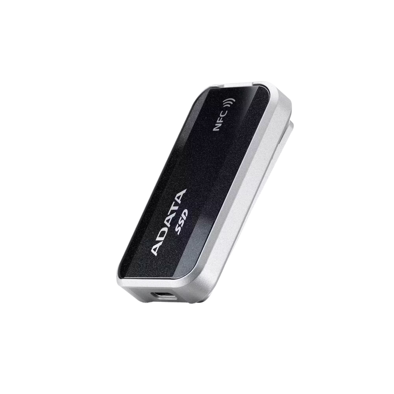 Портативний SSD ADATA URBAN TAPSAFE 1TB USB 3.2 Gen2 x2 Read/Write 1900MB/s/1800MB/s with NFC Black — фото 8
