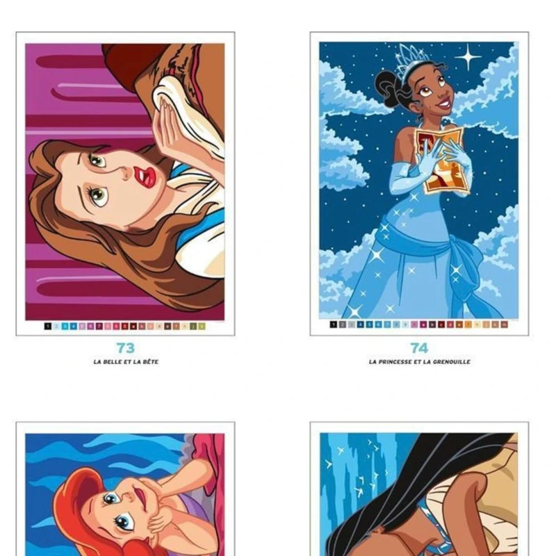 Розмальовка Disney (Księżniczki) Польща