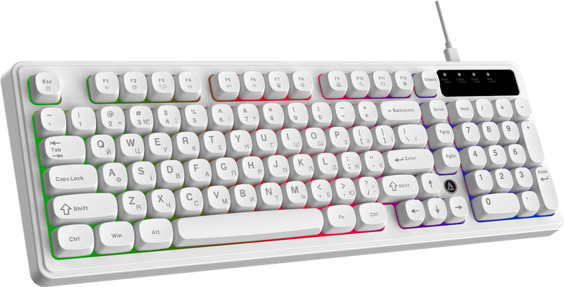 Дротова клавіатура Ajazz AF98 White (AF98-W)
