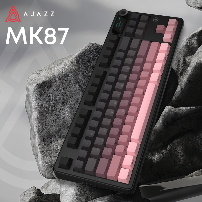 Бездротова механічна клавіатура Ajazz MK87 Pitaya Switch (MK87-P-S-P) — фото 7