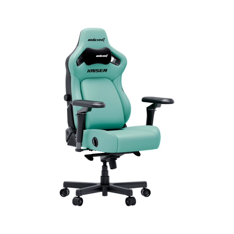 Крісло геймерське ігрове Anda Seat Kaiser 4 V2 Size XL Green PVC