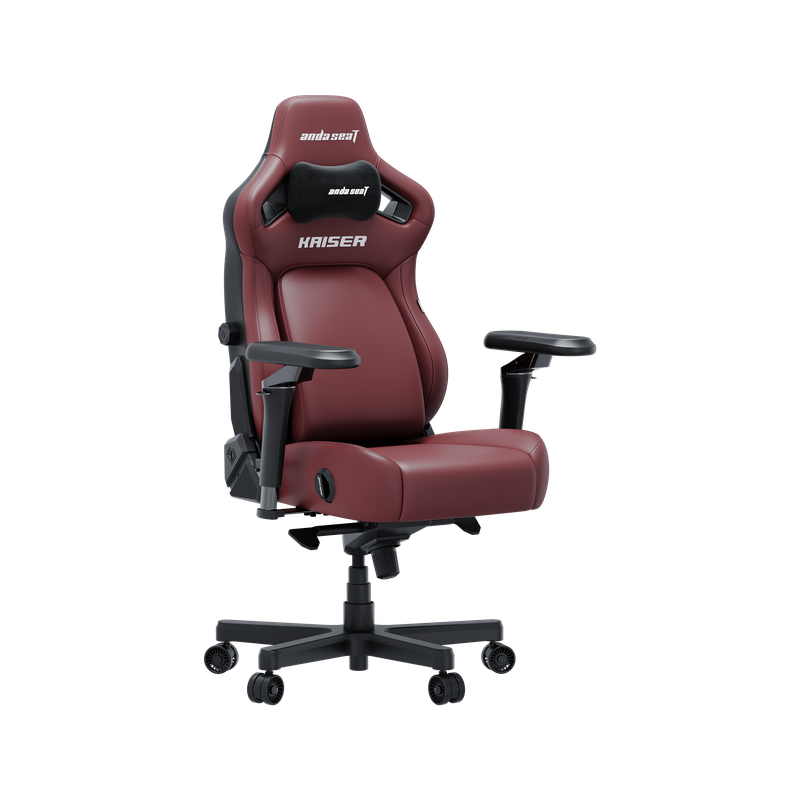 Крісло геймерське ігрове Anda Seat Kaiser 4 V2 Size XL Maroon PVC