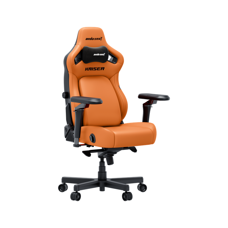 Крісло геймерське ігрове Anda Seat Kaiser 4 V2 Size XL Orange PVC