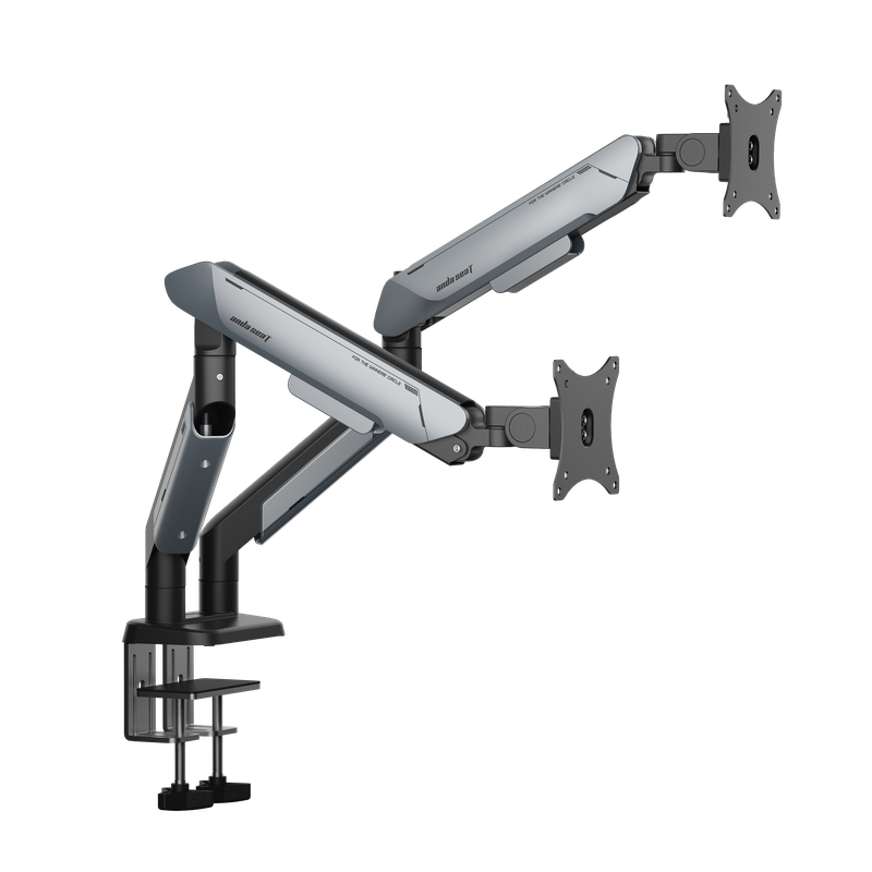 Настільне кріплення для двох моніторів Anda Seat Stealth PRO II Duo 17’’-42’’ Titanium