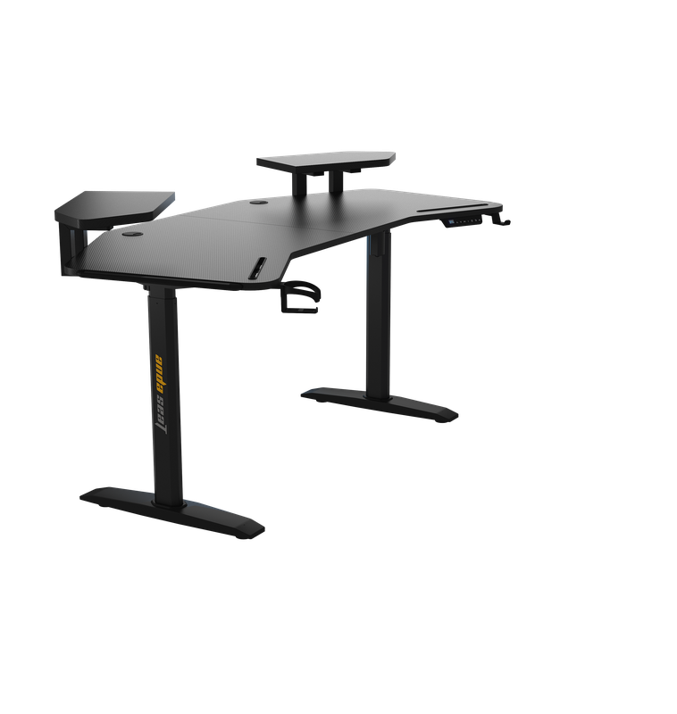 Комп’ютерний стіл з електрорегулюванням висоти Anda Seat Shadow Warrior Black